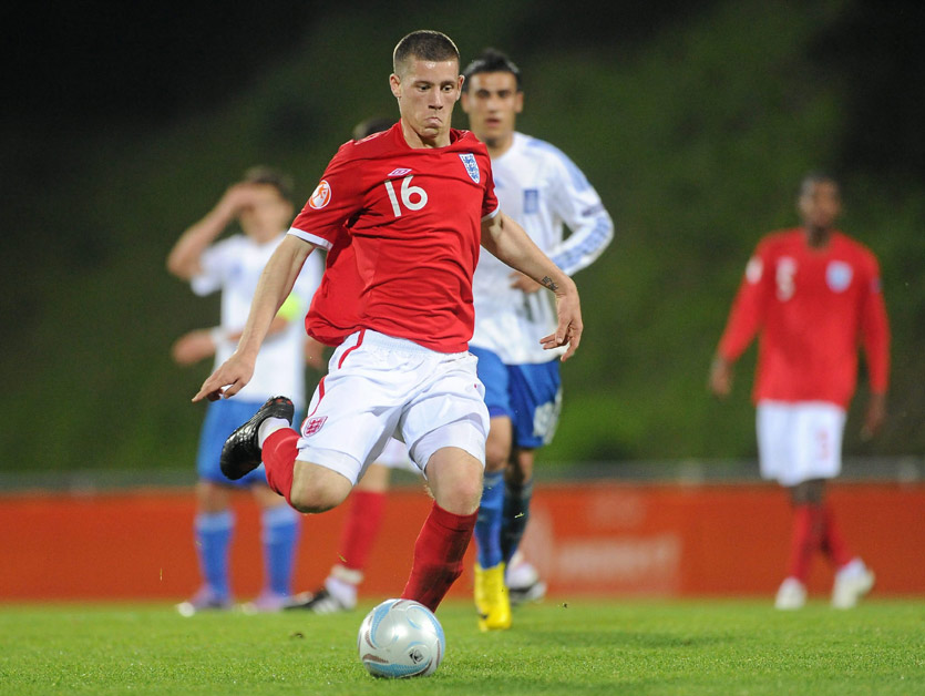 Ross Barkley in action against Greece.